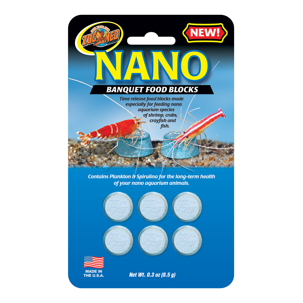 Nano fish outlet food