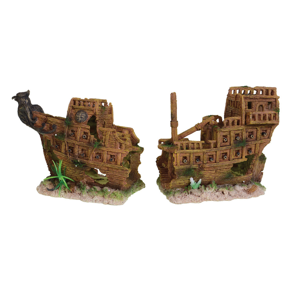 Underwater Treasures Medieval Battleship