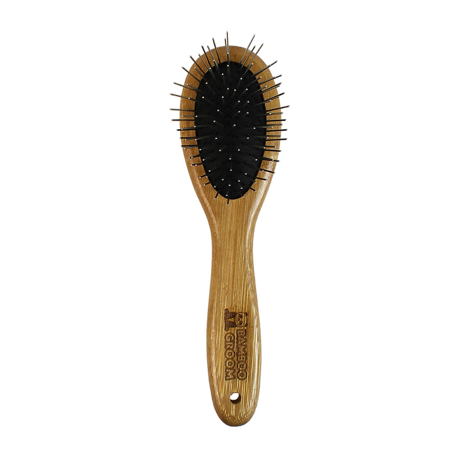 Bamboo Groom Oval Pin Brush