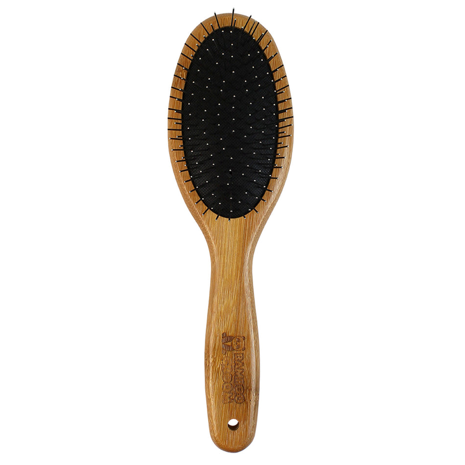 Bamboo Groom Oval Pin Brush