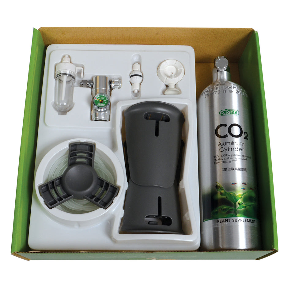 Ista CO2 Aluminum Cylinder Set - Pressure Reduced