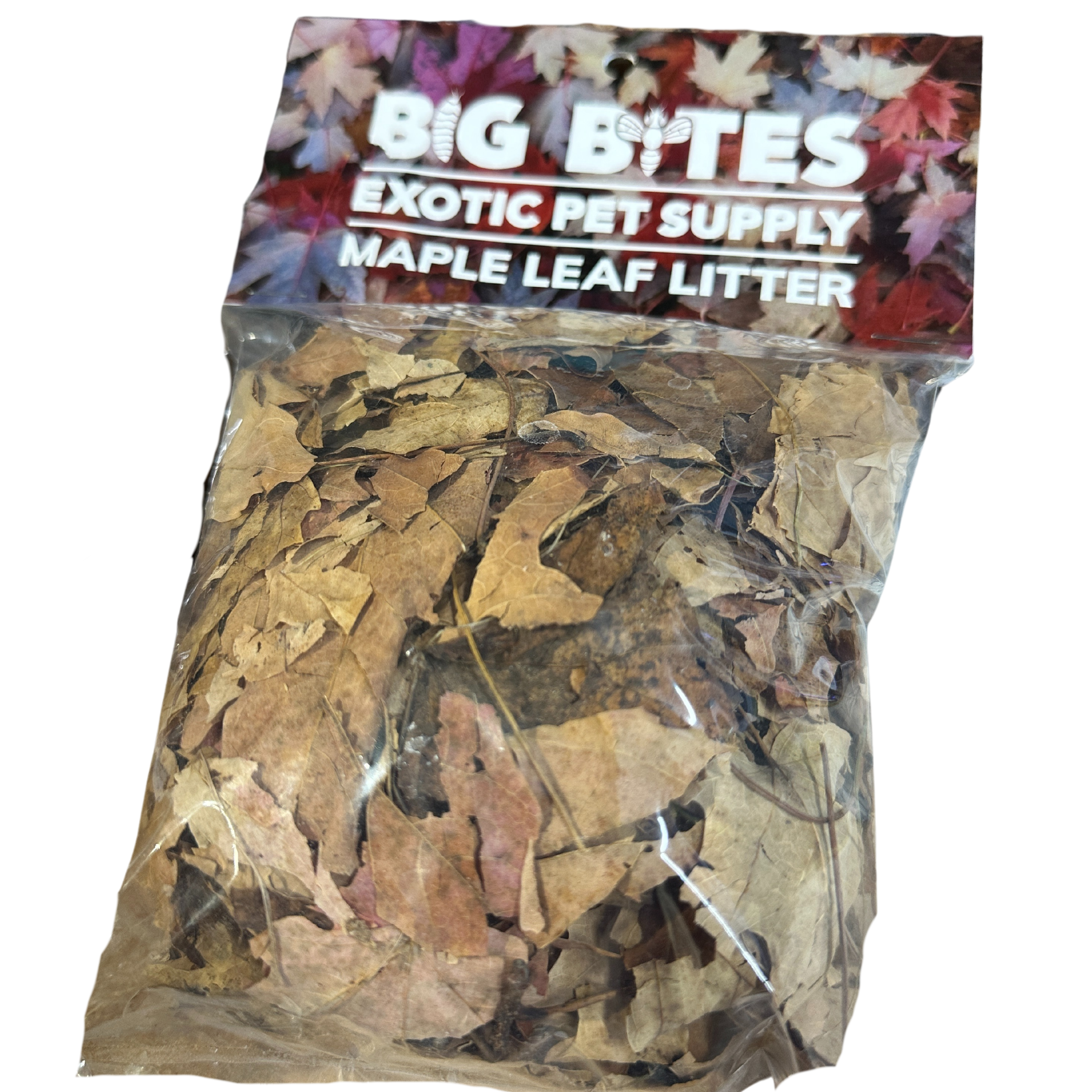 Big Bites Maple Leaf Litter - 1oz