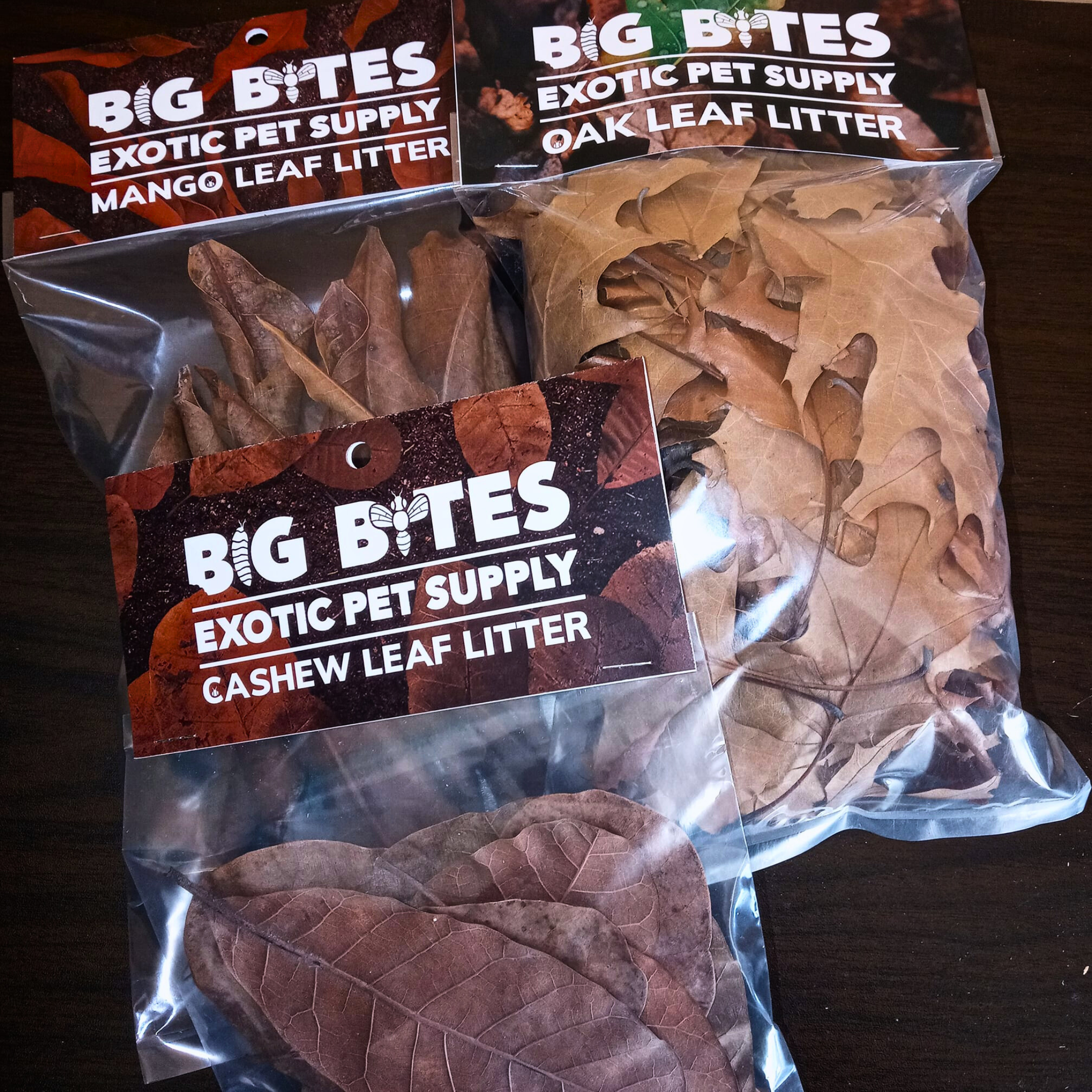 Big Bites Maple Leaf Litter - 1oz