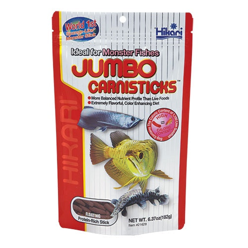 Hikari Jumbo Carnisticks - 6.37oz