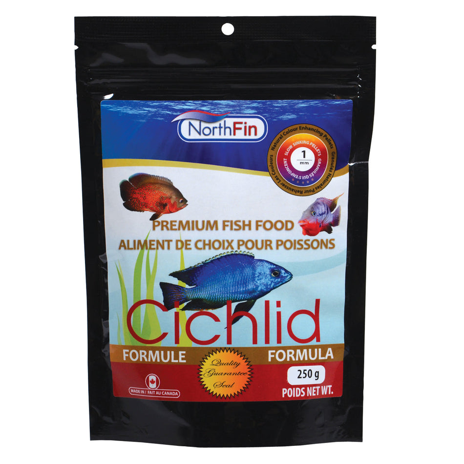 NorthFin Cichlid Formula Sinking Pellets - 1mm