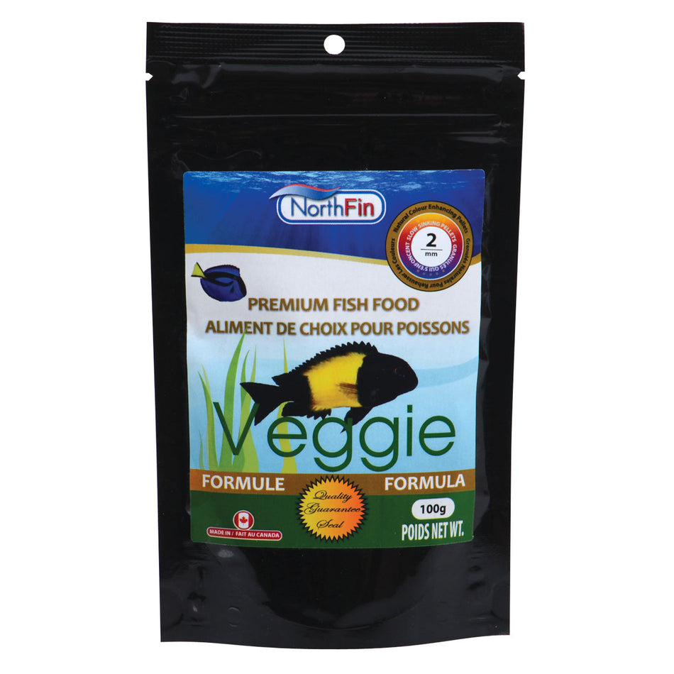 NorthFin Veggie Formula Sinking Pellets - 2mm