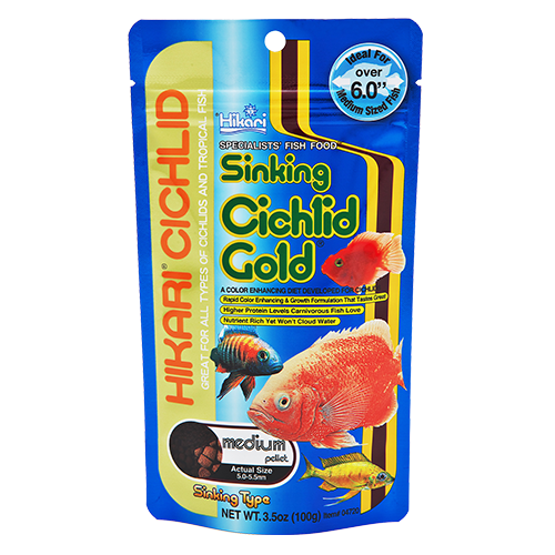 Hikari Cichlid Gold - Sinking Medium Pellet